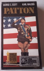 Patton Factory Sealed VHS Video Fox Watermark Academy Award Best Picture 1970 - Picture 1 of 13