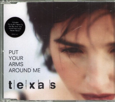 TEXAS PUT YOUR ARMS AROUND ME CD 4 track CD. Info sticker on front of case (MERC - Bild 1 von 2