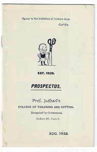 2 Prospectuses PROF. JADHAV'S COLLEGE OF TAILORING AND CUTTING - India - Picture 1 of 6