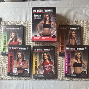 JILLIAN MICHAELS - The Biggest Winner - 5 DISC BOX SET DVD - Picture 1 of 22