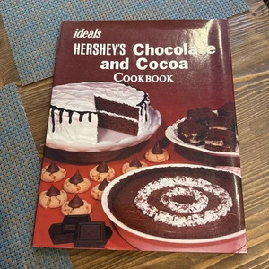 Ideals Hershey’s Chocolate And Cocoa Cookbook Hardcover W/DJ 1982 Edition - Imagen 1 de 5