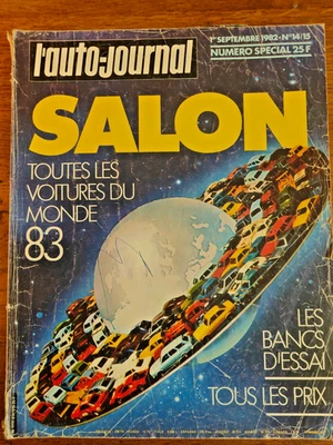 Numéro Spécial salon de l’Auto-Journal modèles 1983, parution septembre 1982 - Photo 1/3