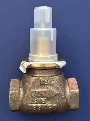 JOHNSON CONTROLS     VG7241ET   2 Way   1/2 in   Brass VALVE        NEW - Image 1 of 4