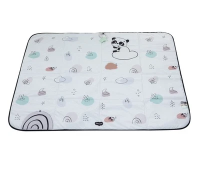 Tiny Love Colección Decoración Blanco y Negro XL Alfombra Exterior, Blanco y Negro Foto 1 de 4