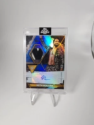 Topps Fully Loaded 2021 Seth Rollins Autograph /25 P-SR box included - Image 1 of 3