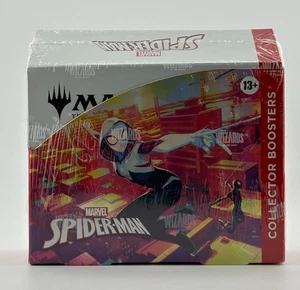 Magic: The Gathering Marvel’s Spider-Man Collector Booster Box 12 paquetes sellados - Imagen 1 de 3