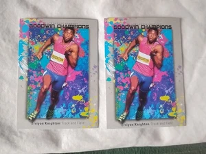 Erriyon Knighton, Splash Of Color, Lote de 2 Cartas - 2024 Goodwin Champions - Imagen 1 de 2