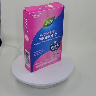 Perlas probióticas Nature's Way para mujer 30 cápsulas blandas 5/2026 nuevas selladas Foto 1 de 2