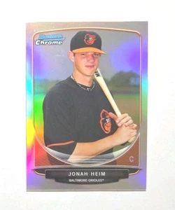 2013 Bowman Chrome Refractor #BDPP50 Jonah Heim RC (RANGERS)! - Bild 1 von 3