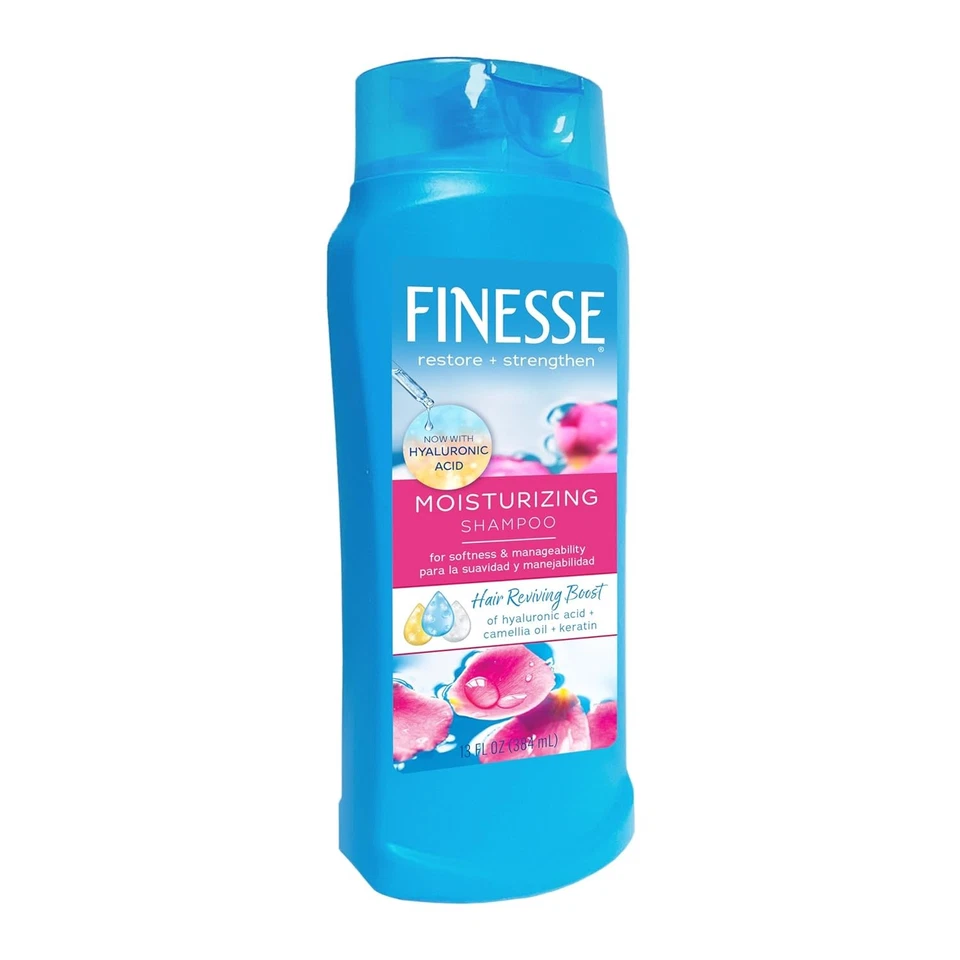Champú Hidratante Finesse Restore + Strengthen, 13 Oz (Pack de 6), Hidrata Foto 1 de 4