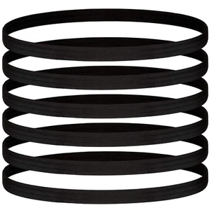 12 Pieces Thin Elastic Sports Headbands Skinny Athletic Hair Band Yoga Head Band - Picture 1 of 12