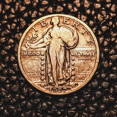 (ITM-6991) 1927-S Standing Liberty Quarter ~ Fine+ Cndtn ~ COMBINED SHIPPING! - Image 1 of 3