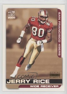 2000 Pacific Paramount Holo Silver /85 Jerry Rice #214 HOF