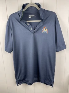Camisa Polo Nike Golf Tour Performance Dri-Fit Miami Marlins Talla Mediana - Imagen 1 de 7
