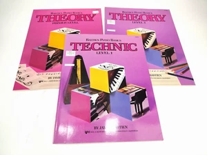 Bastien Piano Basics: Theory Primer Level, Theory Level 1, and Technic Level 1 - Picture 1 of 1