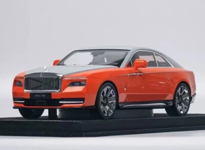Rolls-Royce Spectre (arancione lucido/grigio) [H&H] scala 1:18 - Immagine 1 di 4