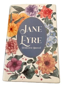 Ceramic Book Vase Jane Eyre inspired by the Brontë novel 8x5.25 New - Picture 1 of 4