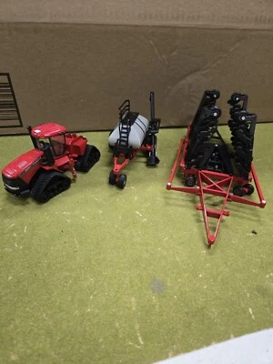 Ertl 1/64 Case IH Steiger 600 Quadtrac & Air Seeder 3-Piece Set. - Image 1 of 4