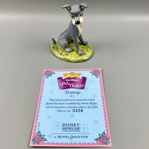 Tramp Figurine FC8 Disney Showcase 458/1500 Royal Doulton 2001 England COA - Picture 1 of 7