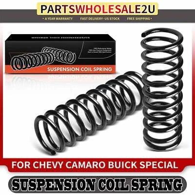 Muelle helicoidal delantero 2 piezas para Chevrolet Camaro Bel Air Del Ray Nova Buick Special Foto 1 de 4