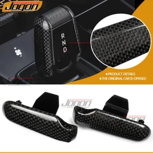 Carbono liso para Porsche 911 992 Turbo GT3 RS 19+ consola palanca de cambios ajuste - Imagen 1 de 11