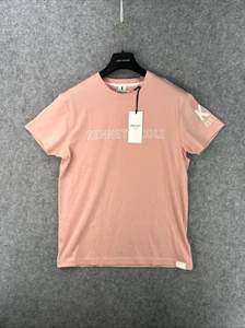 Kenneth Cole Men's Size Medium Cotton T-Shirt Pink Sugar Soft Comfort NWT $49 - Picture 1 of 9