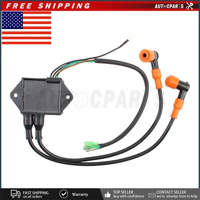 Ignition Coil For Kawasaki Jet Ski All 650 CC Models TS SX X2 SC 21119-3718 New - Image 1 of 4