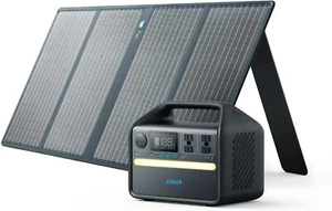 Anker 512Wh Solar Generator 100W Solar Panel Portable Power Station for Outdoor - Picture 1 of 7