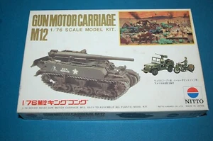 Nitto 23 - Gun Motor Carriage M12 scala 1/76 - Foto 1 di 1