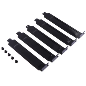 5pcs/lot Black metal slot covers dust filter blanking plate for PCI JwTSA Hc _xi - Photo 1/8