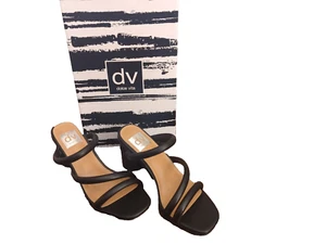 Dolce Vita New Myla Black Women's Shoes Size 7.0 M Heels Dress Sandals, NEW, - Picture 1 of 6