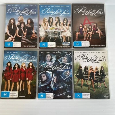 Pretty Little Liars The Complete Series 1-6 DVD Set PAL Region 4 - image 1 of 3