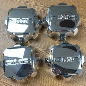 7" GMC Sierra 2500, 3500 OEM Chrome Center Cap #84465270 set - Picture 1 of 2