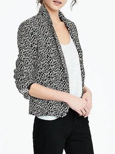 Neu mit Etikett Banana Republic neu 178,00 $ Damenblazer Tiermotiv Größe 0 - Bild 1 von 5