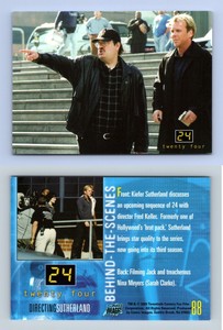 Directing Sutherland #88 Twenty Four 24 Season 1 & 2 Comic Images 2003 Card