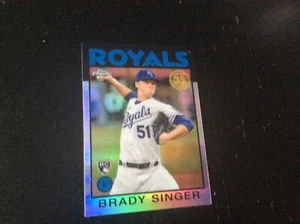Brady Singer RC 2021 Topps Chrome 1986 style Refractor rookie card FREE SHIP - Picture 1 of 2