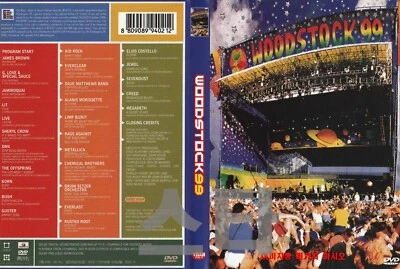 Woodstock '99 (1999) NEW DVD / SAMEDAY FREE SHIP USA - Image 1 of 4