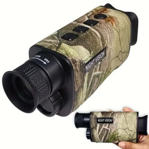 NNETM Camo Night Vision Monocular - 8X Digital Infrared Telescope - Picture 1 of 7