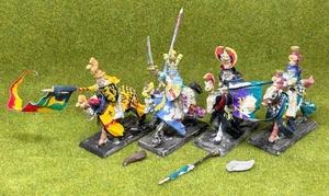 Warhammer Fantasy: Bretonnia - Grail Knights (4 Models, Metal & Plastic) GW - Picture 1 of 9