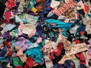 Fabric Scraps Bag - Picture 1 of 2