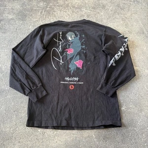 Primitive Naruto Shirt Mens S Small Black Long Sleeve Anime Double Sided - Picture 1 of 8