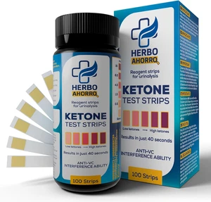 Tiras Para Medir Cetonas En Orina - Cetosis, Dieta Keto, Medición De Cetonas Pre - Imagen 1 de 12