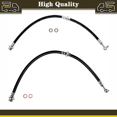Manguera hidráulica de freno Sunsong delantero 2X para Nissan Máxima 2016~2017 Foto 1 de 4