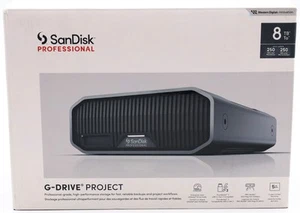 SanDisk PROFESSIONAL G-DRIVE 8 TB Desktop-Festplatte SDPHG1H-008T-MBAAD - Bild 1 von 2