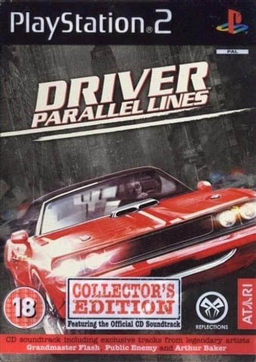 Driver Parallel Lines Collector's Edition - Sony PlayStation 2 PS2 Video Game - Image 1 of 1