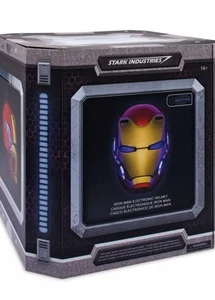 New D23 Disney Parks Marvel Iron Man Helmet Auto Open Mask Lights Sounds - Picture 1 of 14