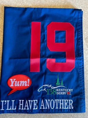 I'LL HAVE ANOTHER 2012 KENTUCKY DERBY WINNER SET OF  REPLICA SADDLE CLOTH - Image 1 of 4