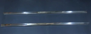 2x Modanatura Sotto Porta Portiera Fiat 1300 1500 Ricambi Auto D Epoca - Foto 1 di 1