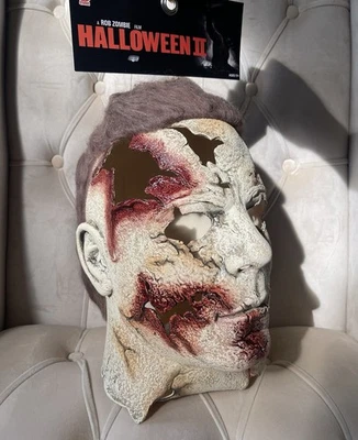 Michael Myers Dream Latex Mask - New Halloween II 2009 Movie ($FIRM) - Image 1 of 4