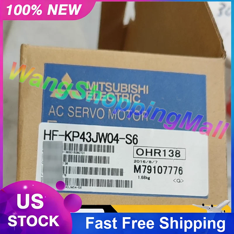 1x Nuevo Servomotor Mitsubishi HF-KP43JW04-S6 Sellado HF-KP43JW04-S6 Stock EE. UU. Foto 1 de 4